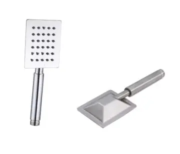 Handheld Shower Head Single Function Stainless Steel Filter Shower Head