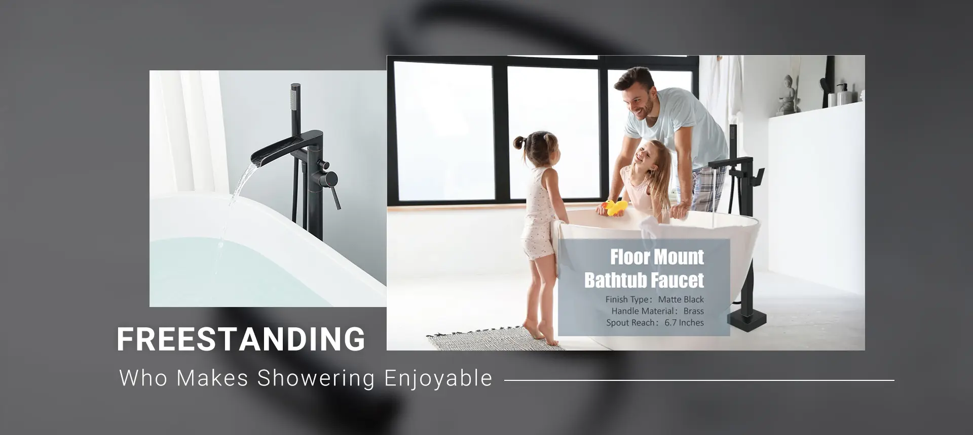 Shower Handle/Bracket 