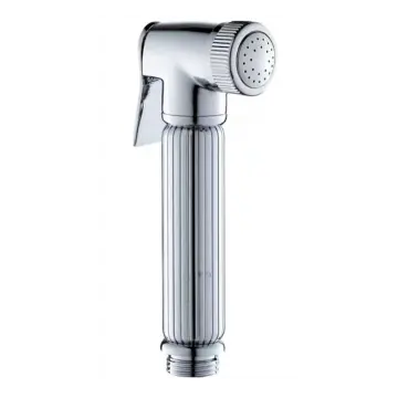 Handheld Bidet Sprayer Head for Toilet baby cloth diaper sprayer /pet shower sprayer (Chrome)