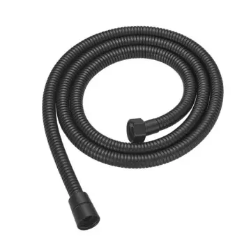 Shower Hose 59 inches Shower Head Hose Shower Head Extension Hose Extra Long Stainless Steel Shower Hose Attachment Flexible Handheld Shower Sprayer Hose, Matte Black