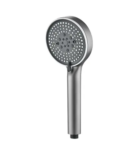 Shower Head with Handheld, High Pressure 6 Spray Mode Shower Head with Extra Long Stainless 6 ft Steel Hose, 5-inch Panel, Bracket, Anti-clog Nozzles, Water Saving Spray